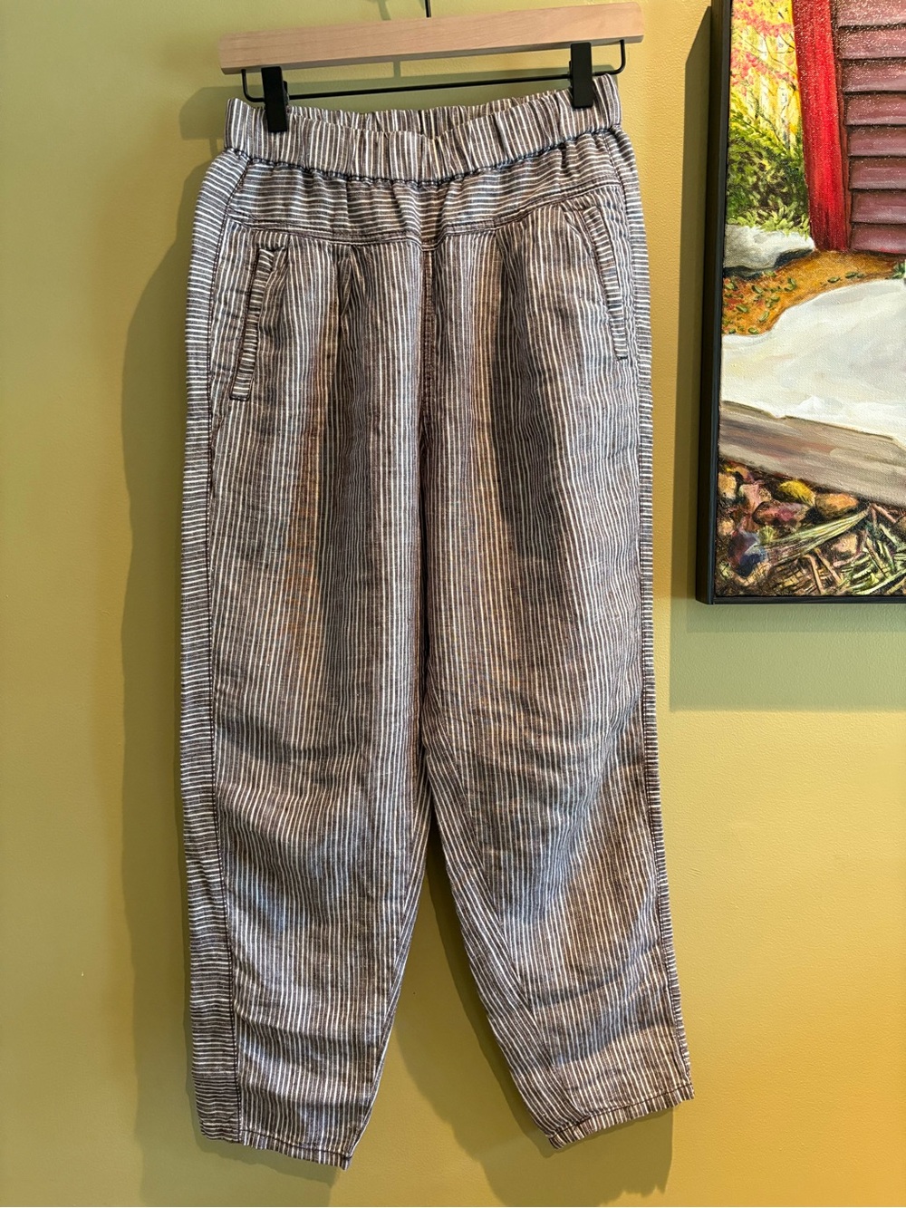 HEI-HEI forAnthropologie, linen pants, XXS that wears like a Small, stinkin CUTE